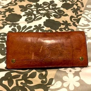 Frye Campus Rivet Slim Leather Wallet